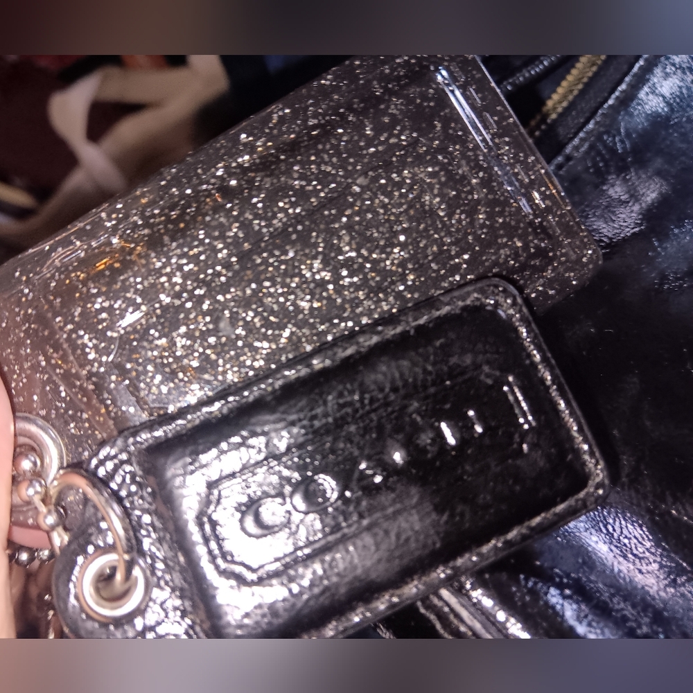 Coach ISO Crossbody & Shoulder Bag Black Bag - Picture 6 of 7